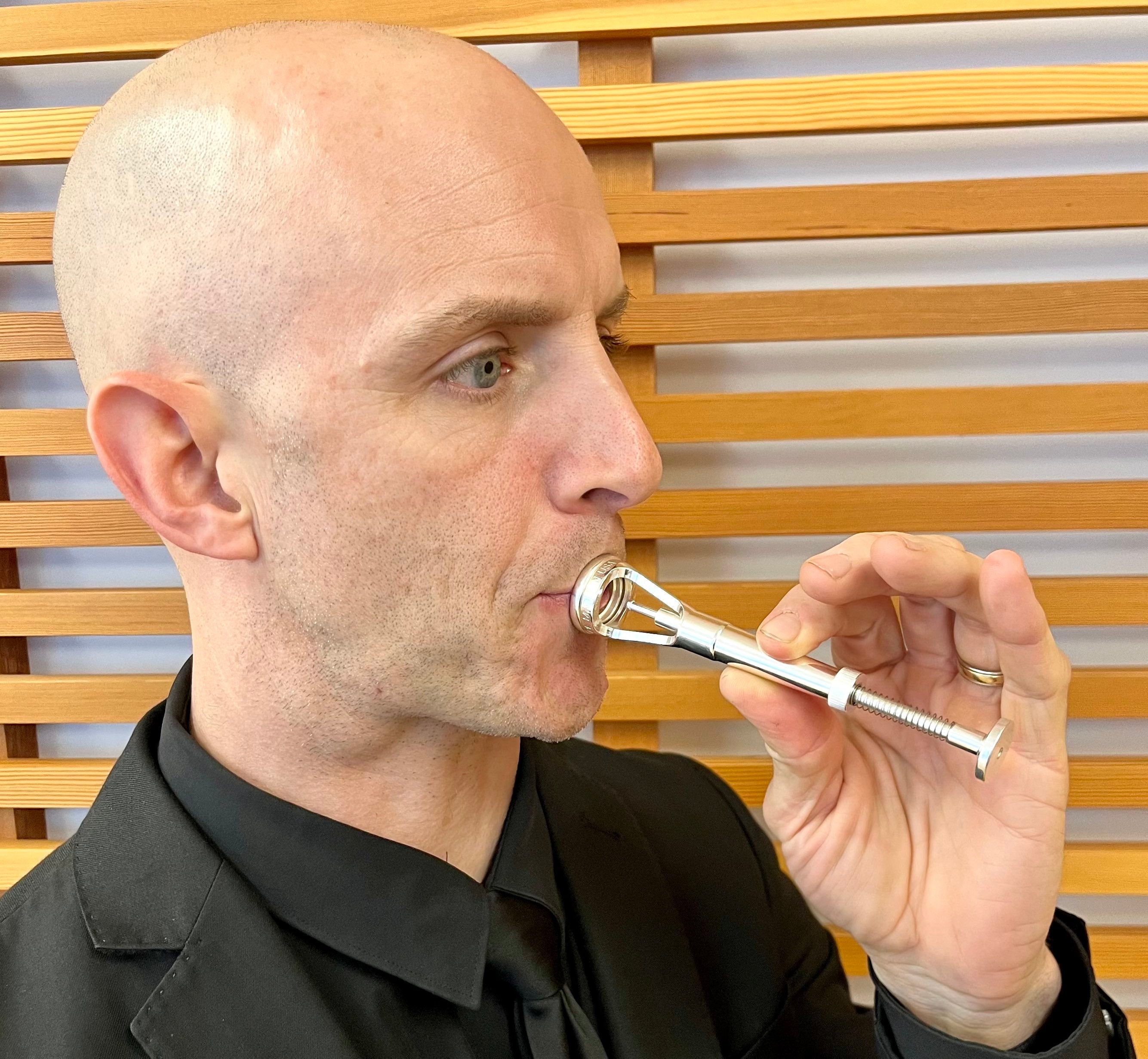The Embosure Trumpet Practice Tool